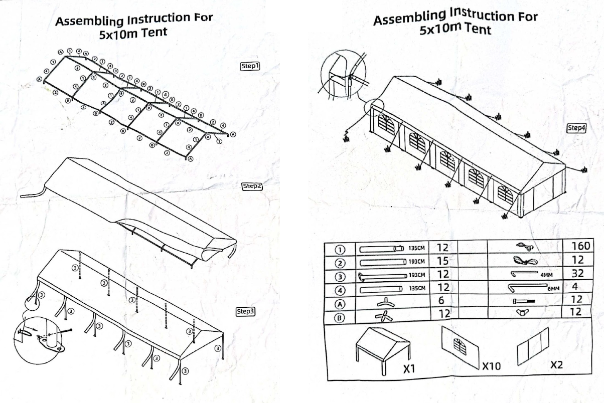 איור הקמת מאהל